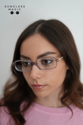MIU MIU MU 01YV - 12W1O1 - 53 Brillenfassungen Eckig