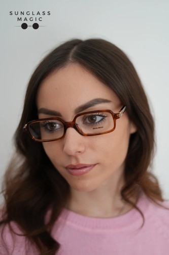 MIU MIU MU 01YV - 26E1O1 - 53 Brillenfassungen Rechteck