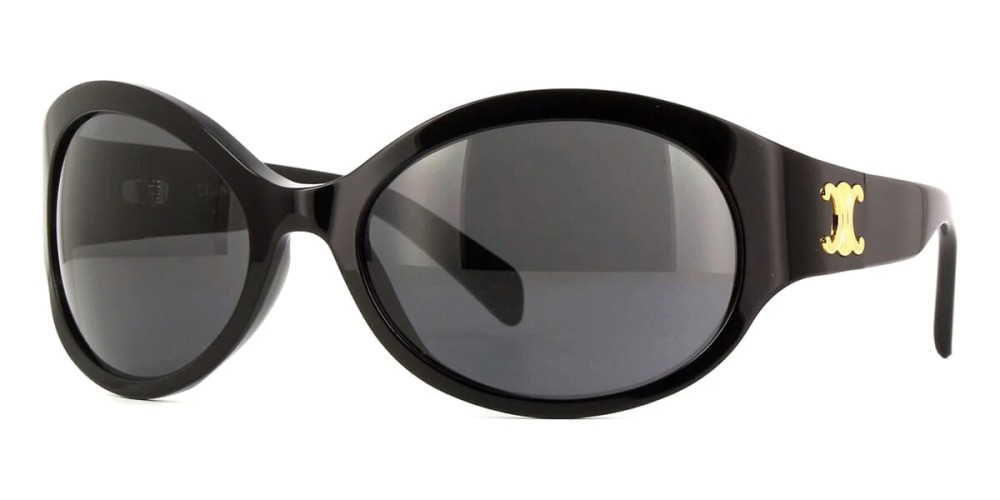 Celine CL40271I - 01A - 62 Sonnenbrillen Schwarz Oval