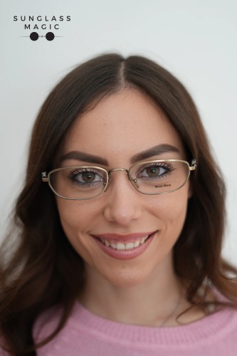 MIU MIU MU 52ZV - 26C1O1 - 53 Brillenfassungen