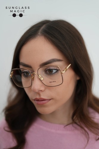 MIU MIU MU 51YV - 24H1O1 - 53 Brillenfassungen Eckig