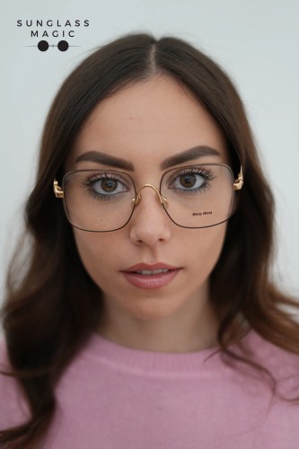 MIU MIU MU 51YV - 24H1O1 - 53 Brillenfassungen Eckig