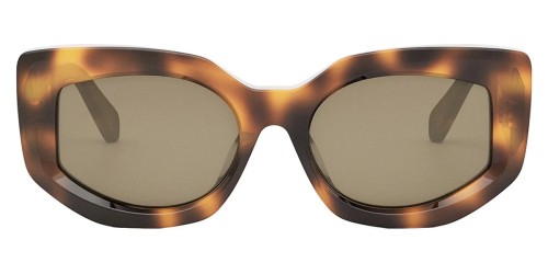 Celine CL40277F - 53E - 54 Sonnenbrillen Havanna Cat Eye
