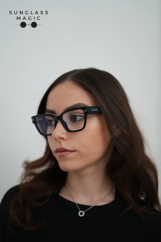 Off-White OERJ056 - 1000 - 53 Brillenfassungen Schwarz Cat Eye