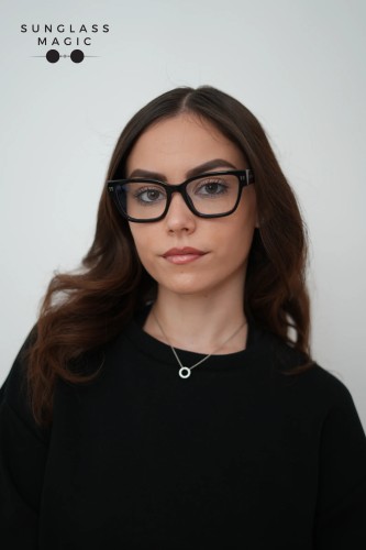Off-White OERJ056 - 1000 - 53 Brillenfassungen Schwarz Cat Eye