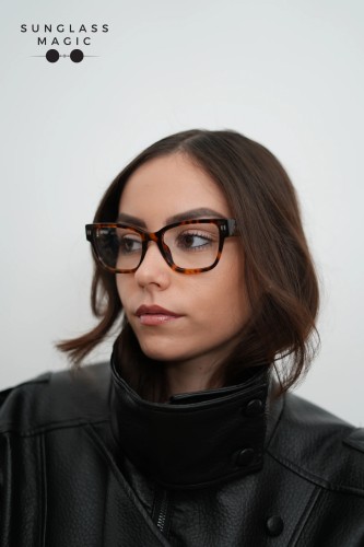 Off-White OERJ056 - 6000 - 53 Brillenfassungen Havanna Cat Eye