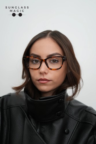 Off-White OERJ056 - 6000 - 53 Brillenfassungen Havanna Cat Eye