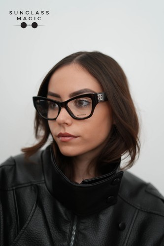 Balenciaga BB0362O - 002 - 54 Brillenfassungen Cat Eye