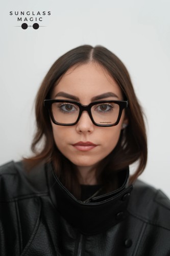 Alexander McQueen AM0385O - 002 - 49 Brillenfassungen Eckig
