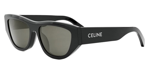 Celine CL40278U - 01A - 55 Sonnenbrillen Schwarz Eckig
