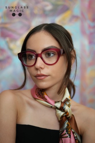 Celine CL50132I - 081 - 51 Brillenfassungen Rosa Kissenform (Abgerundet)