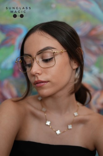 Fendi FE50110F - 030 - 54 Brillenfassungen Eckig