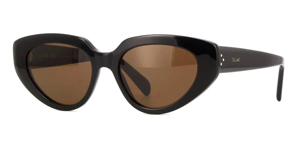 Celine CL40286I - 01E - 53 Sonnenbrillen Schwarz Cat Eye