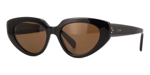 Celine CL40286I - 01E - 53 Sonnenbrillen Schwarz Cat Eye