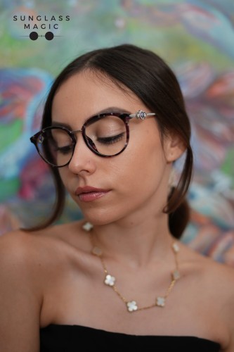 Chopard SCH273S - 0GGF - 53 Sonnenbrillen Havanna Cat Eye