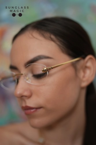 Cartier CT0637O - 001 - 56 Brillenfassungen Gold Geometrisch