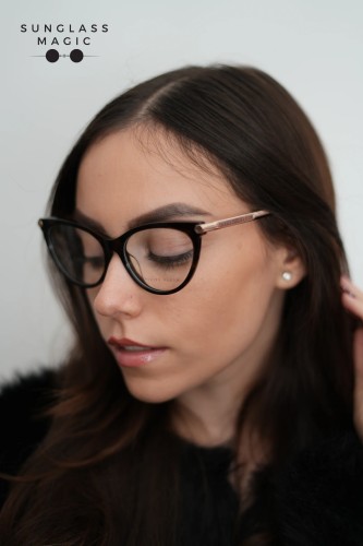 Philipp Plein VPP037S FLAWLESS - 0722 - 54 Brillenfassungen Cat Eye