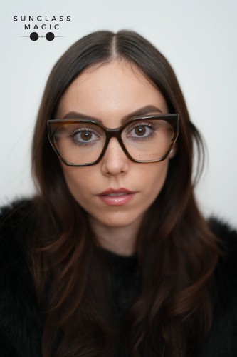 Philipp Plein VPP068S QUEEN - 03BQ - 57 Brillenfassungen Cat Eye