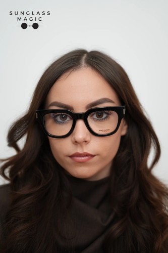 Saint Laurent SL661 - 001 - 50 Brillenfassungen Schwarz Eckig