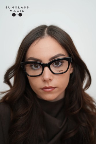 Saint Laurent SL643 - 001 - 52 Brillenfassungen Schwarz Cat Eye