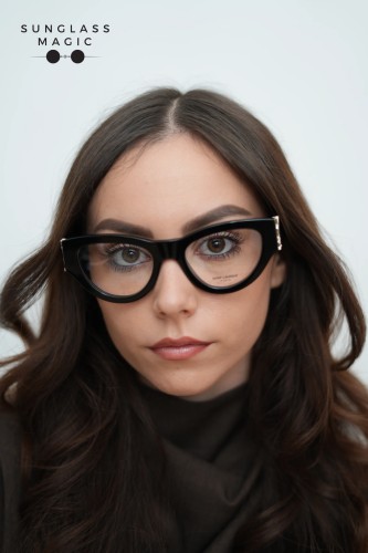Saint Laurent SL M94 OPT - 001 - 53 Brillenfassungen Schwarz Cat Eye