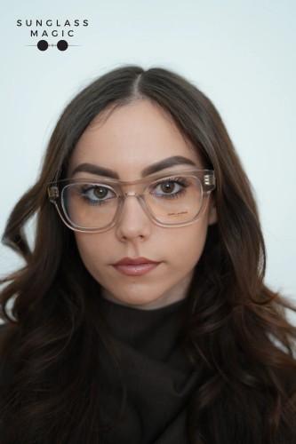Saint Laurent SL698 - 004 - 50 Brillenfassungen Transparent Eckig