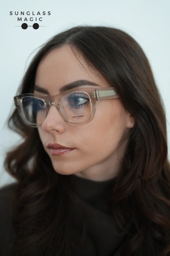 Saint Laurent SL698 - 004 - 50 Brillenfassungen Transparent Eckig