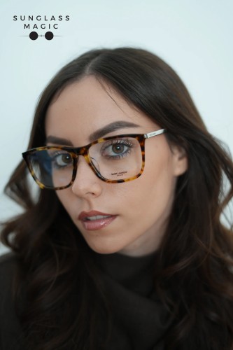 Saint Laurent SL345/F - 009 - 56 Brillenfassungen Quadratisch