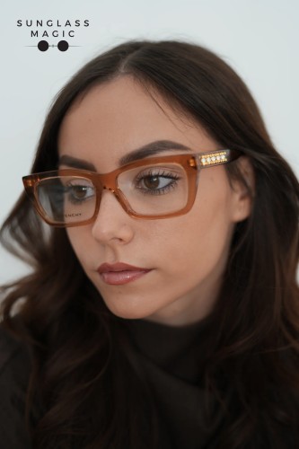 Givenchy GV50056I - 042 - 54 Brillenfassungen Braun Eckig