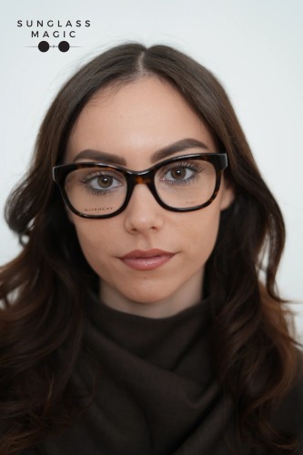 Givenchy GV0089 - 086 - 50 Brillenfassungen Havana Eckig