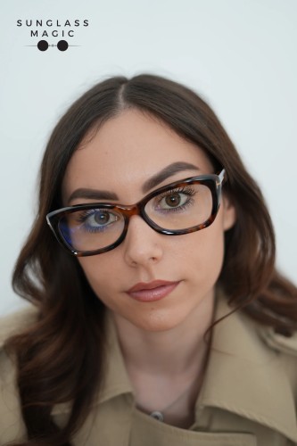 Tom Ford TF6046-B ECO - 052 - 55 - MIT BLAU-VIOLETTEM LICHTFILTER-GLÄSERN Brillenfassungen