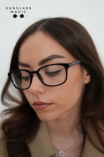Gucci GG0867OA - 004 - 55 Brillenfassungen Schwarz Quadratisch