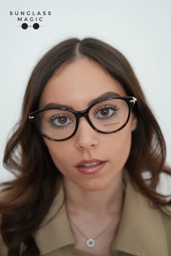 TIFFANY & CO. TF2289 - 8015 - 55 Brillenfassungen Havanna Cat Eye