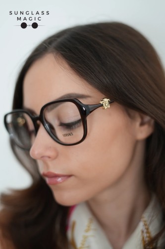 VERSACE VE3386D - 5534 - 55 Brillenfassungen Eckig