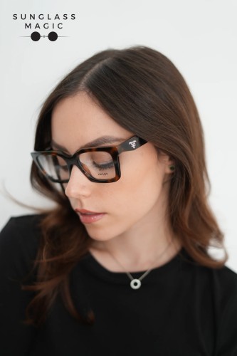 PRADA PR C08V - 20D1O1 - 52 Brillenfassungen Eckig