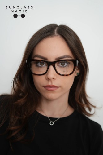 PRADA PR A18V - ​17N1O1 - ​52 Brillenfassungen Cat Eye