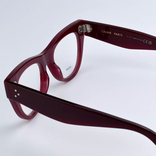 Celine CL5003IN - 069 - 50 Brillenfassungen Rot Cat Eye