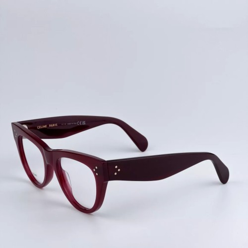 Celine CL5003IN - 069 - 50 Brillenfassungen Rot Cat Eye