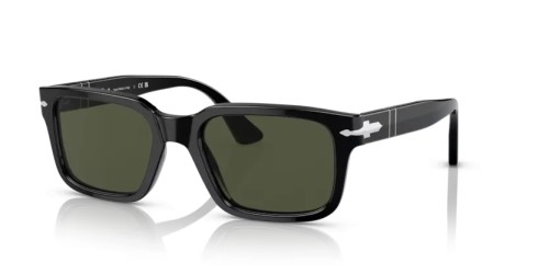 Persol PO3272S - 95/31 - 55 Sonnenbrillen Schwarz Rechteck