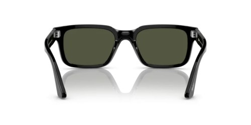 Persol PO3272S - 95/31 - 55 Sonnenbrillen Schwarz Rechteck