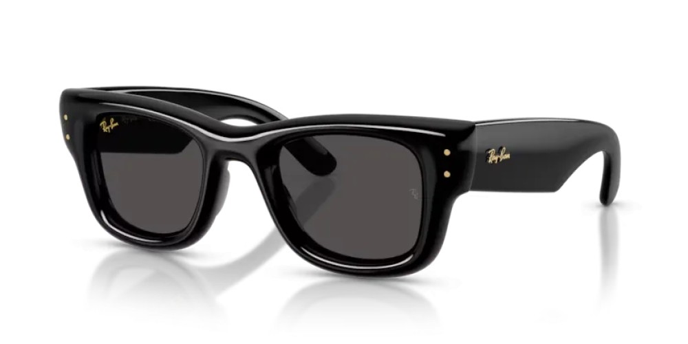 Ray-Ban RB4940 - 601/87 - 47 Sonnenbrillen Schwarz Eckig