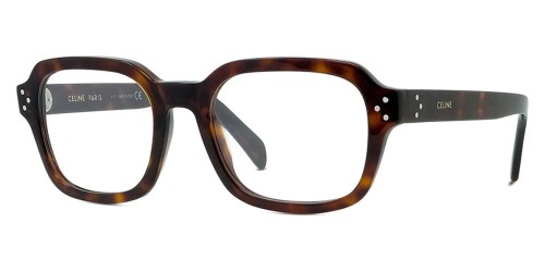Celine CL50097I - 052 - 53 Brillenfassungen Havana Eckig