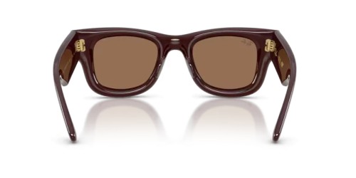 Ray-Ban RB4940 - 687773 - 50 Sonnenbrillen Dunkelbraun Eckig