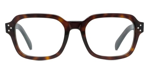 Celine CL50097I - 052 - 53 Brillenfassungen Havana Eckig