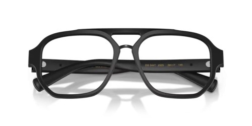 DOLCE & GABBANA DG3447 - 2525 - 56 Brillenfassungen Pilot (Aviator)