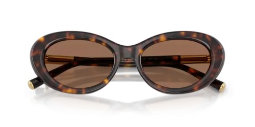 DOLCE & GABBANA DG4519 - 502/73 - 54 Sonnenbrillen Havanna Oval