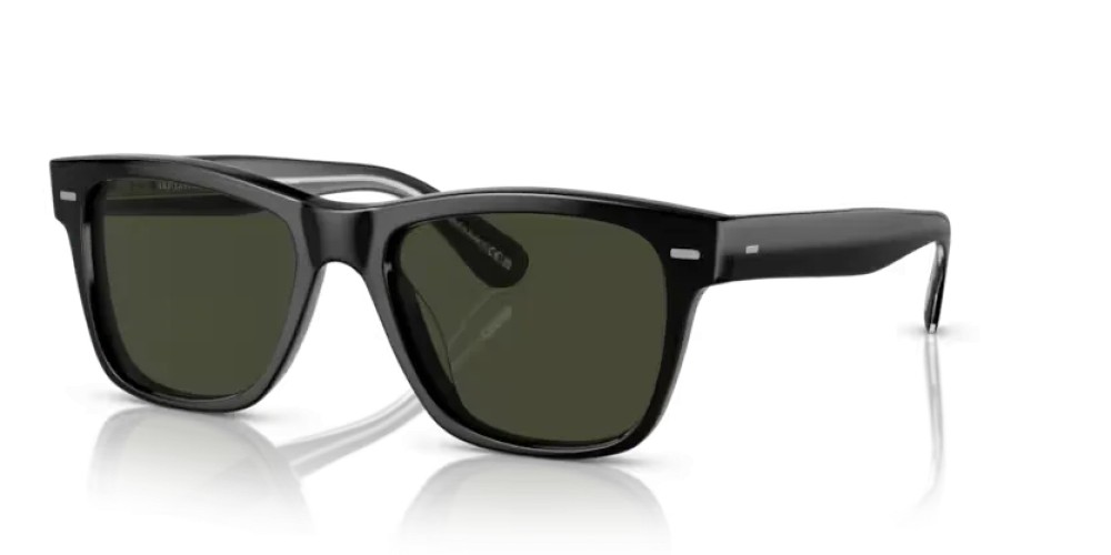 OLIVER PEOPLES OV5393SU - 1492P1 - 54 - MIT POLARISIERTEN GLÄSERN Sonnenbrillen Schwarz Rechteck