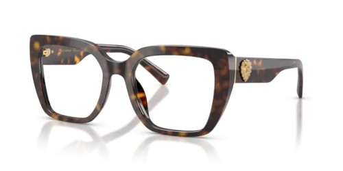 DOLCE & GABBANA DG3441 - 502 - 53 Brillenfassungen Havanna Eckig