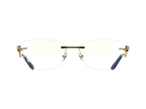 Cartier CT0120OA - 001 - 54 Brillenfassungen Gold Eckig