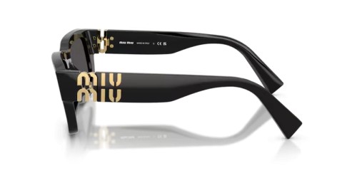 MIU MIU MU C04S - 16K08Z - 53 Sonnenbrillen Schwarz Eckig